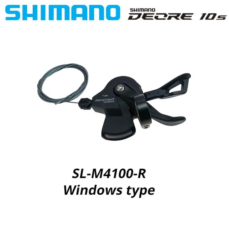 HLM Shimano Deore M4100 1X10s MTB Bike Derailleurs Groupset SL-M4100 Shifter Lever RD-M4120 RD-M5120 Rear Bicycle Switch