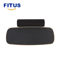 Деревянная балансировочная доска FITUS с ручной конструкцией и роликом