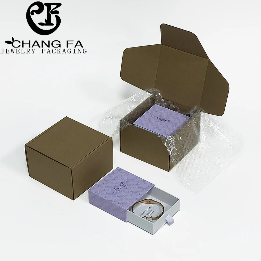 Small Personalised Customised Printing Luxury Paper Mini Ring Packing Custom Logo Cardboard Jewelry Gift Packaging Jewellery Box