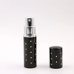 Fast delivery 10ml  Atomizer Aluminum Perfume Bottle With Spray Pump