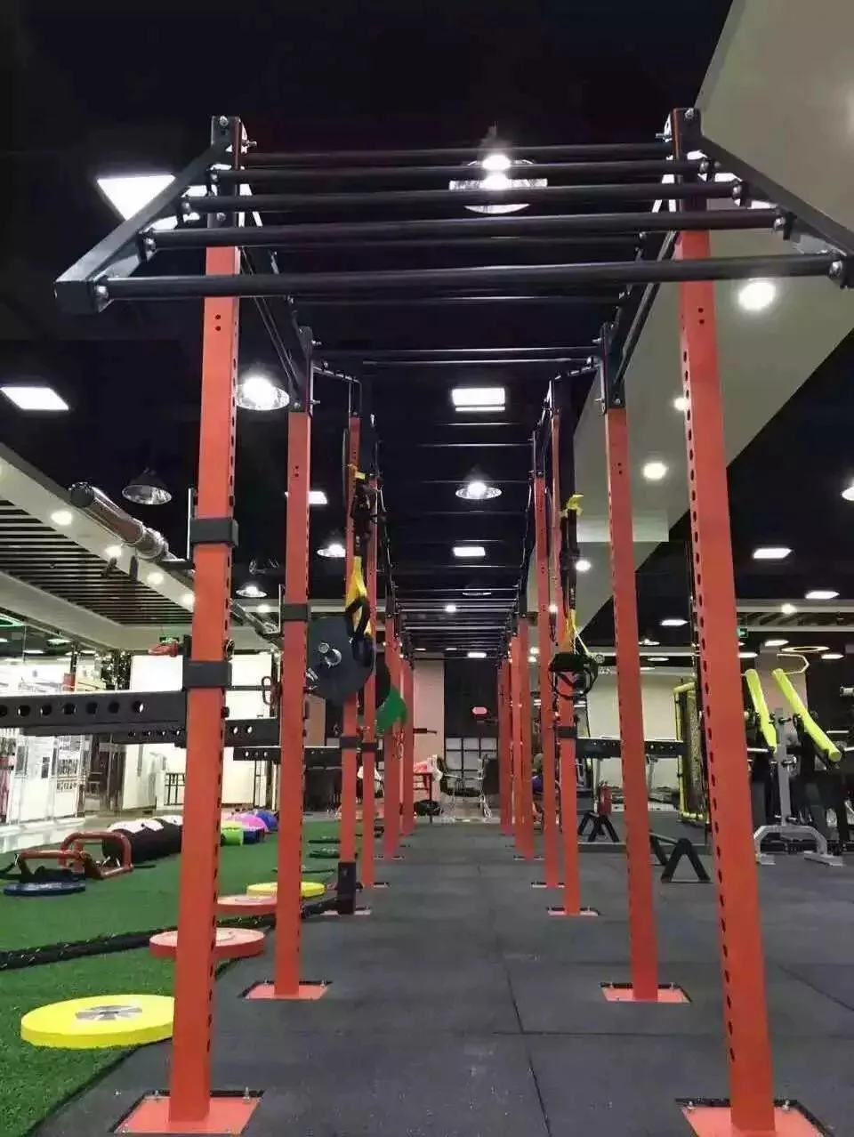 ONT-R32 gym popular fitness equipment cross wall standing rack