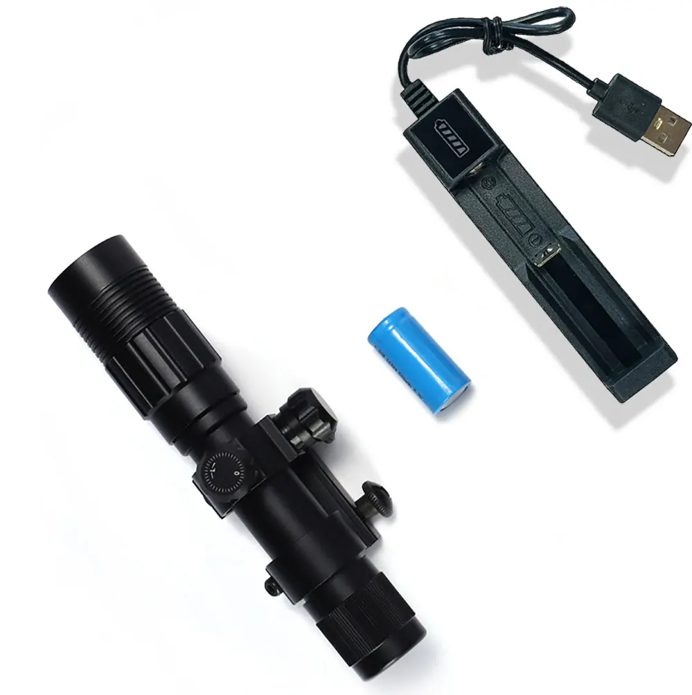 The ReactionX reaction training light is professionally installed on the gun for shooting training purposes