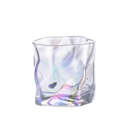 Borosilicate glass mug heat resistance ins tea coffee milk Cup for home cafe bar 260ML logo custom