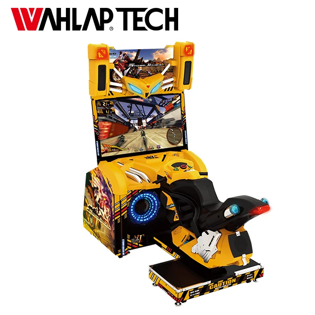Coin operated motorcycle simulator arcade game driving car games for super park