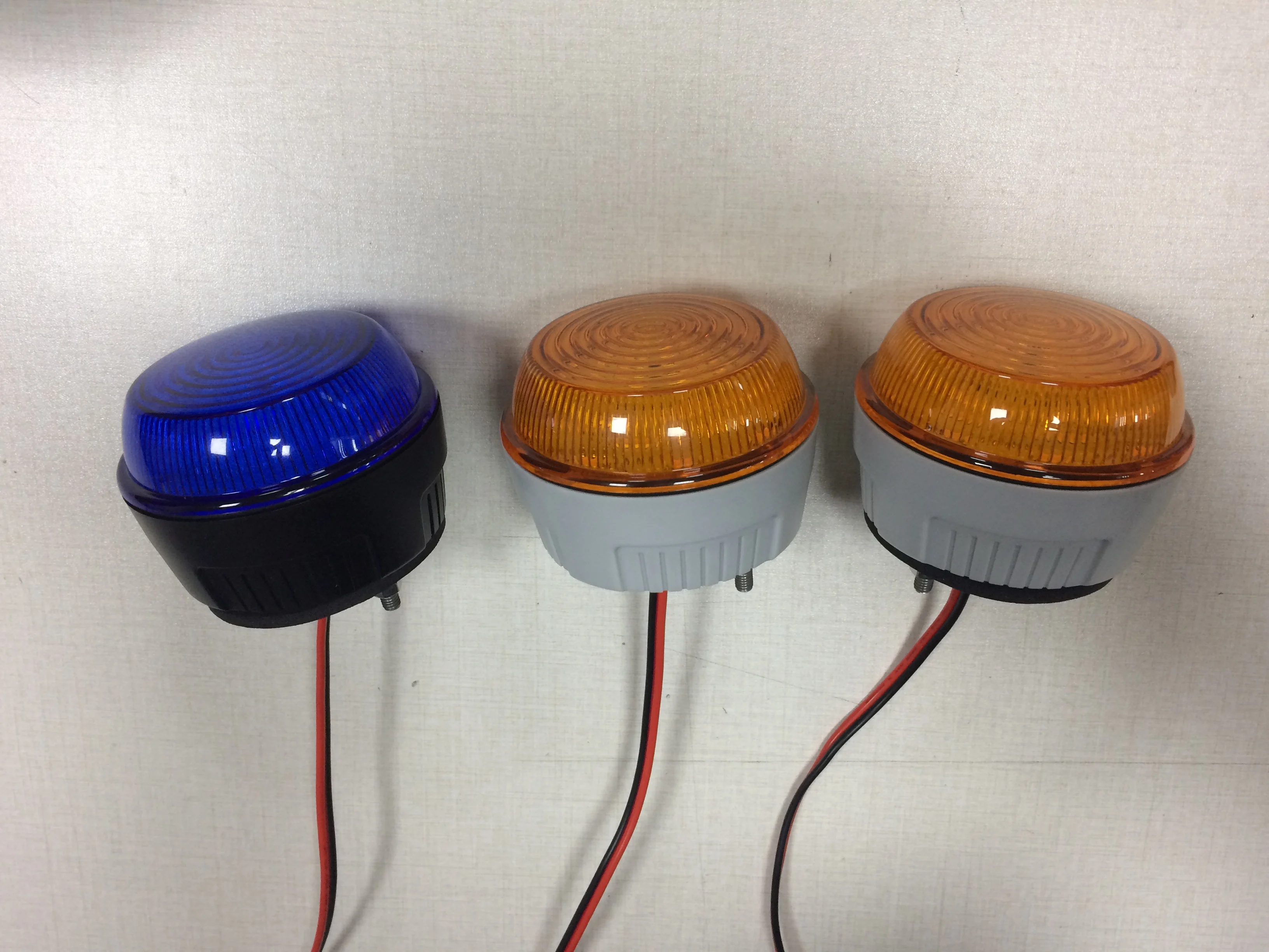 Red Green Blue Amber Fire Alarm Strobe Light LED Warning Light