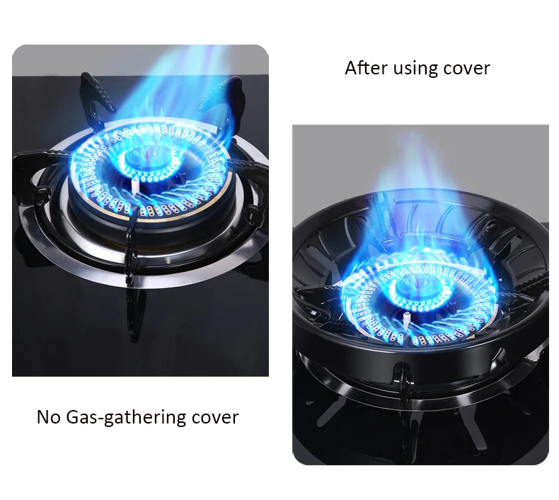 Kitchen Fire-gathering Energy Saving Windshield Gas Cooker Cover Gas Cooking Wind Shield Cover