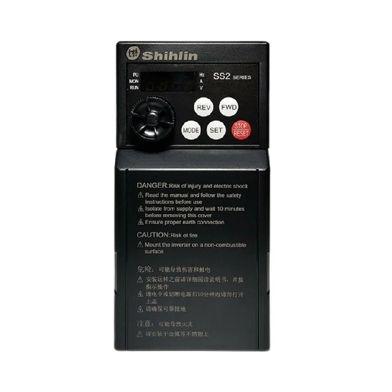 100% Original 3 Phase 380V SS2 Series Shihlin Frequency Converter SS2-043-0.75K SS2-043-1.5K SS2-043-2.2K
