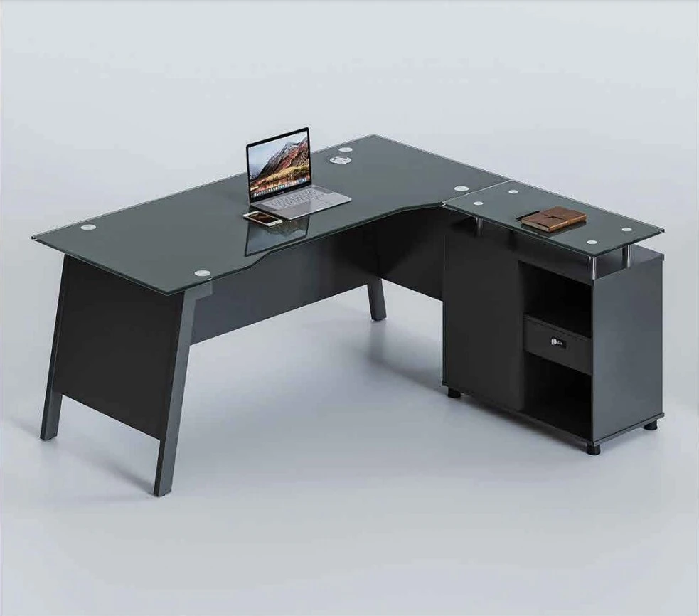 Импортное и экспортное качество, стеклянный стол руководителя, роскошное стекло для офисного стола