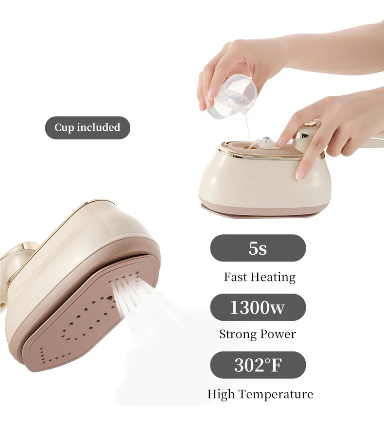 2024 New travel cloth steamer Electric Portable Fabric Clothing Steamer Vertical Steam Ironing machine Handheld Garment steamers