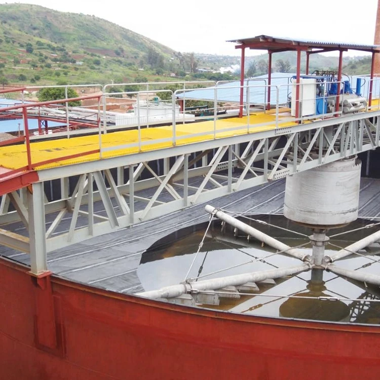 Mining thickener and machineries for dehydration in ore slurry processing