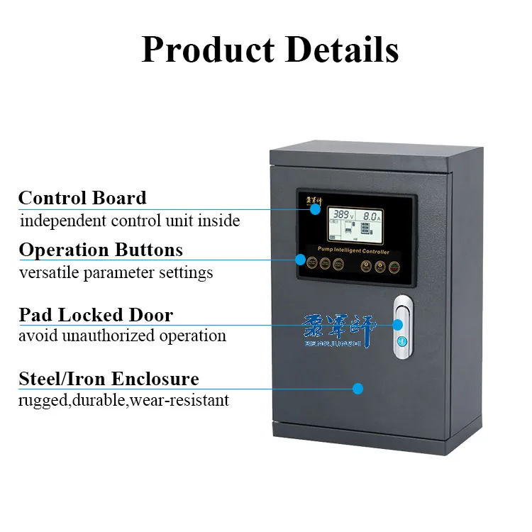 7.5KW/220V  High quality automatic water pump controller for Industrial Utilities
