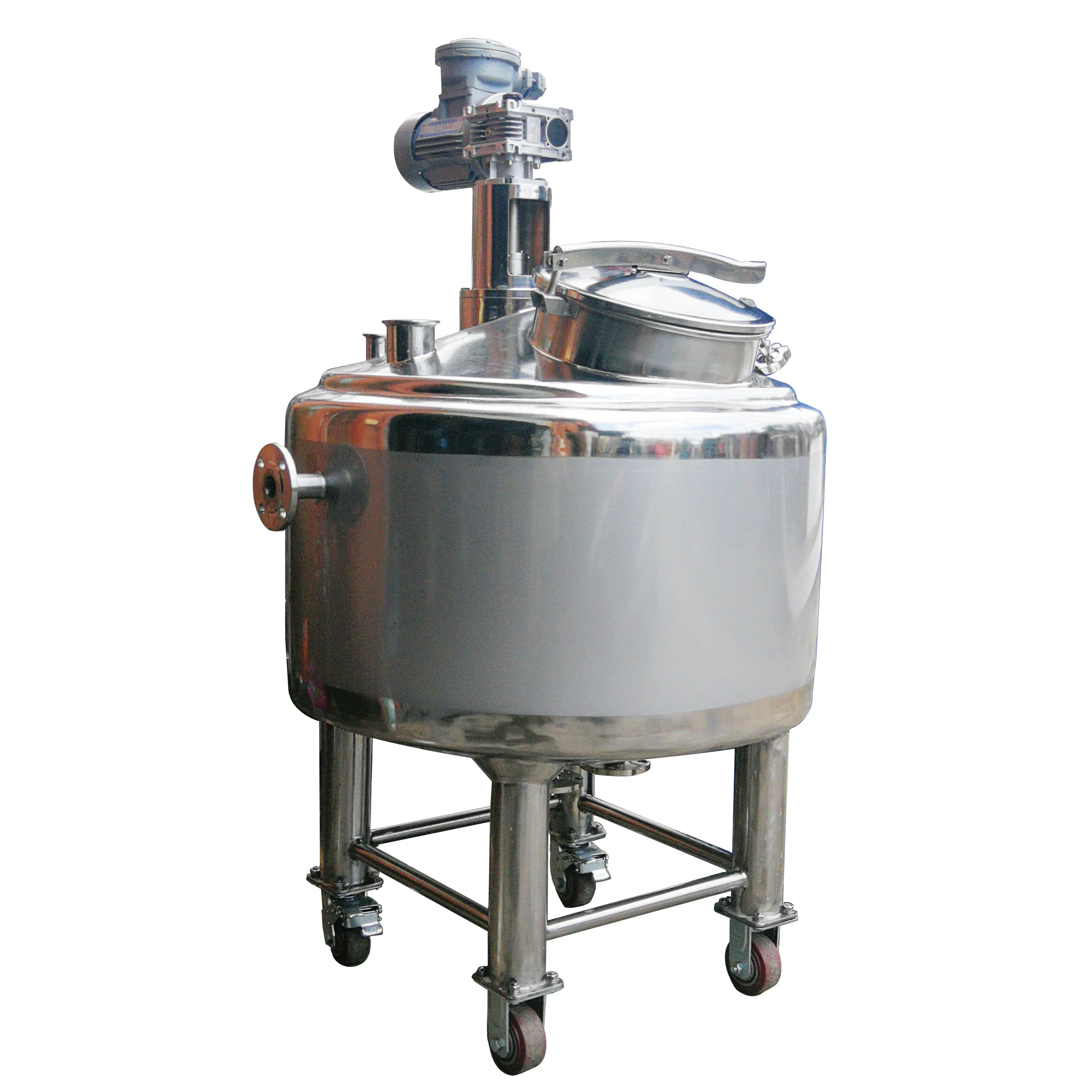 Industrial insulation storage tank stainless steel holding tanks