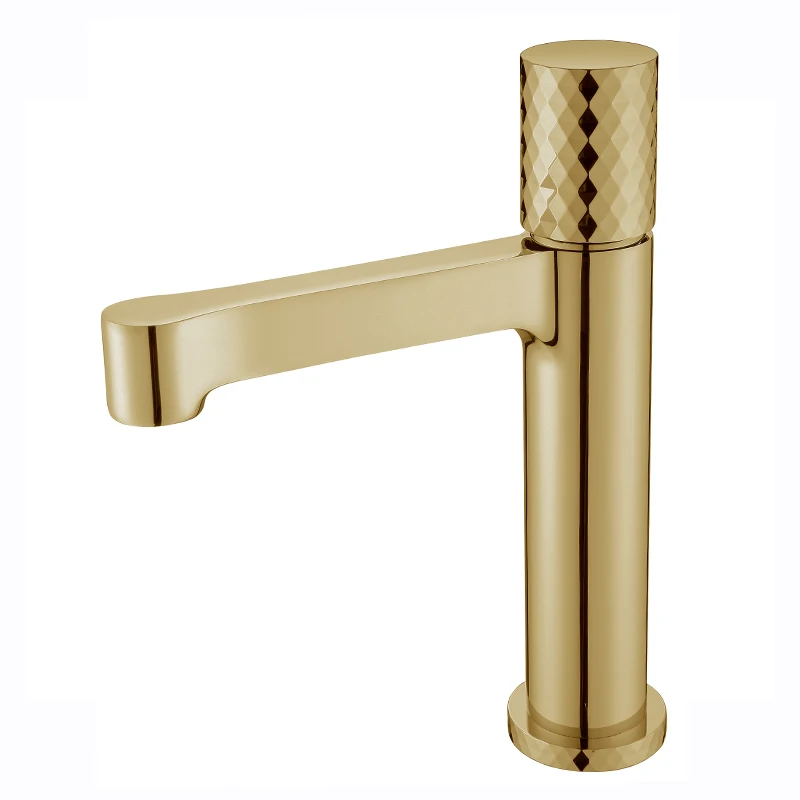 China supplier single handle black copper bathroom basin taps