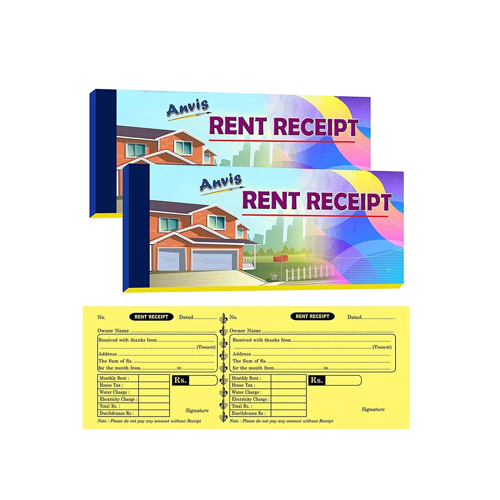 Custom 2-Part Sales Order Books,Carbonless Cash Book with Serial Number Printed