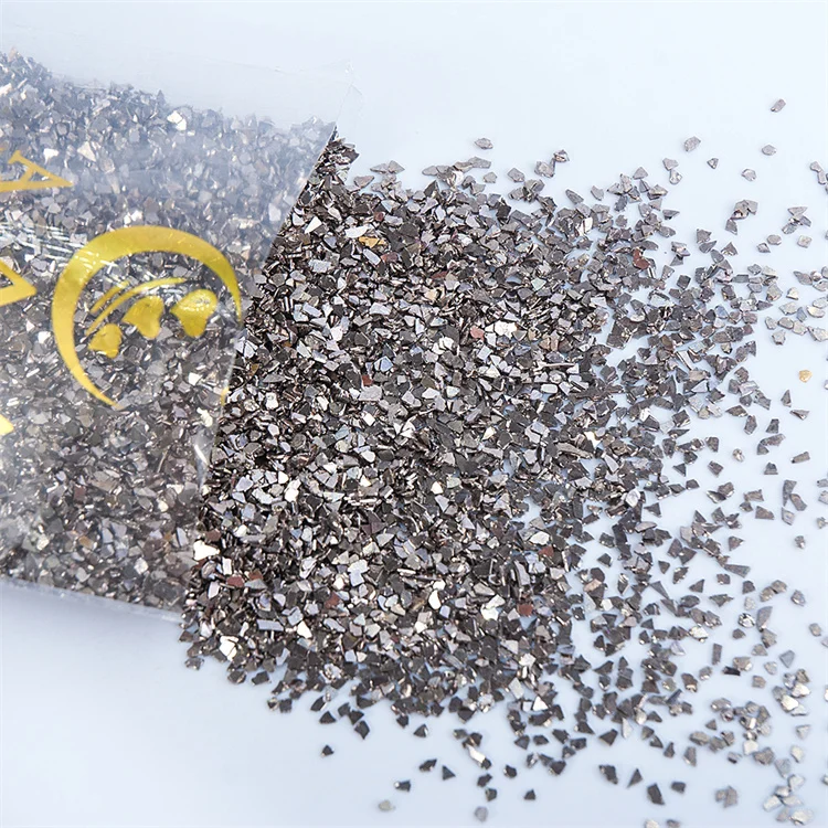 Hisenlee 450 Gram Nail Glitter Sequins For DIY Epoxy Resin Nail Art Irregularity Colourful Embellishment Accessories