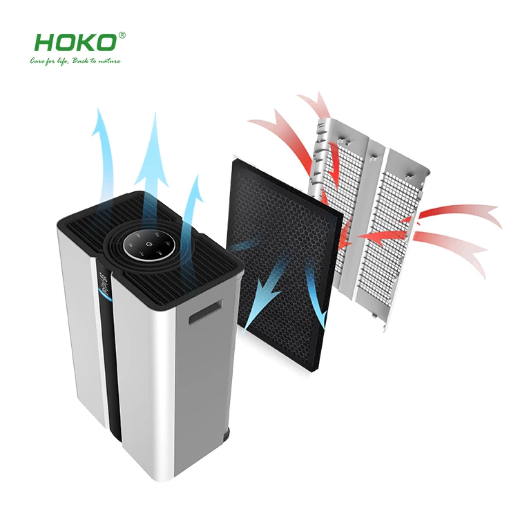 Oem Manufacturer Home Office Air Cleaner Portable Electrostatic Air Purifier