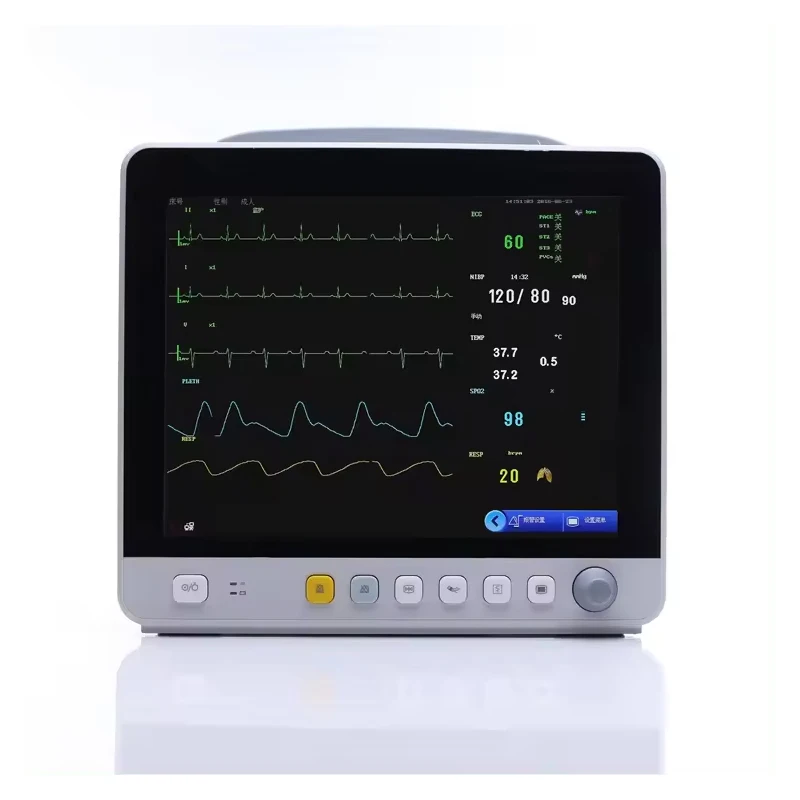YD-12VET portable vital sign patient monitor Etco2 function 6-parameter animal veterinary multi parameter patient monitor