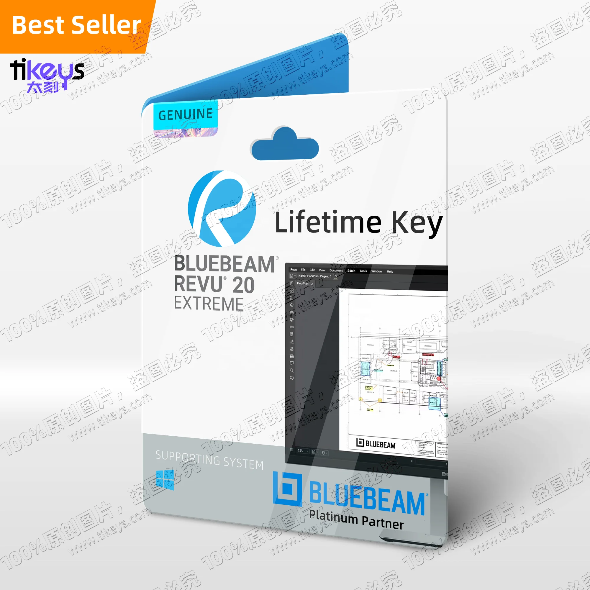 24/7 онлайн Bluebeam Revu eXtreme 20.2.90 пожизненный ключ официальное подлинное Оригинальное программное обеспечение для редактирования и производства PDF не Revu 21