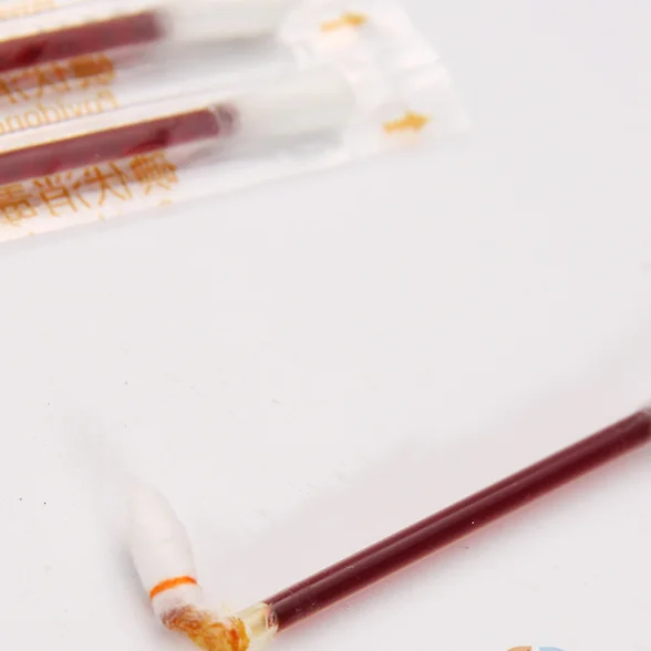 
Factory price disposable medical sterile swab iodophor cotton swab for hosptial 