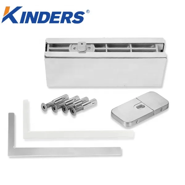 Wooden door glass door non-digging hinge load weight 100kg concealed floor spring patch fitting hinge