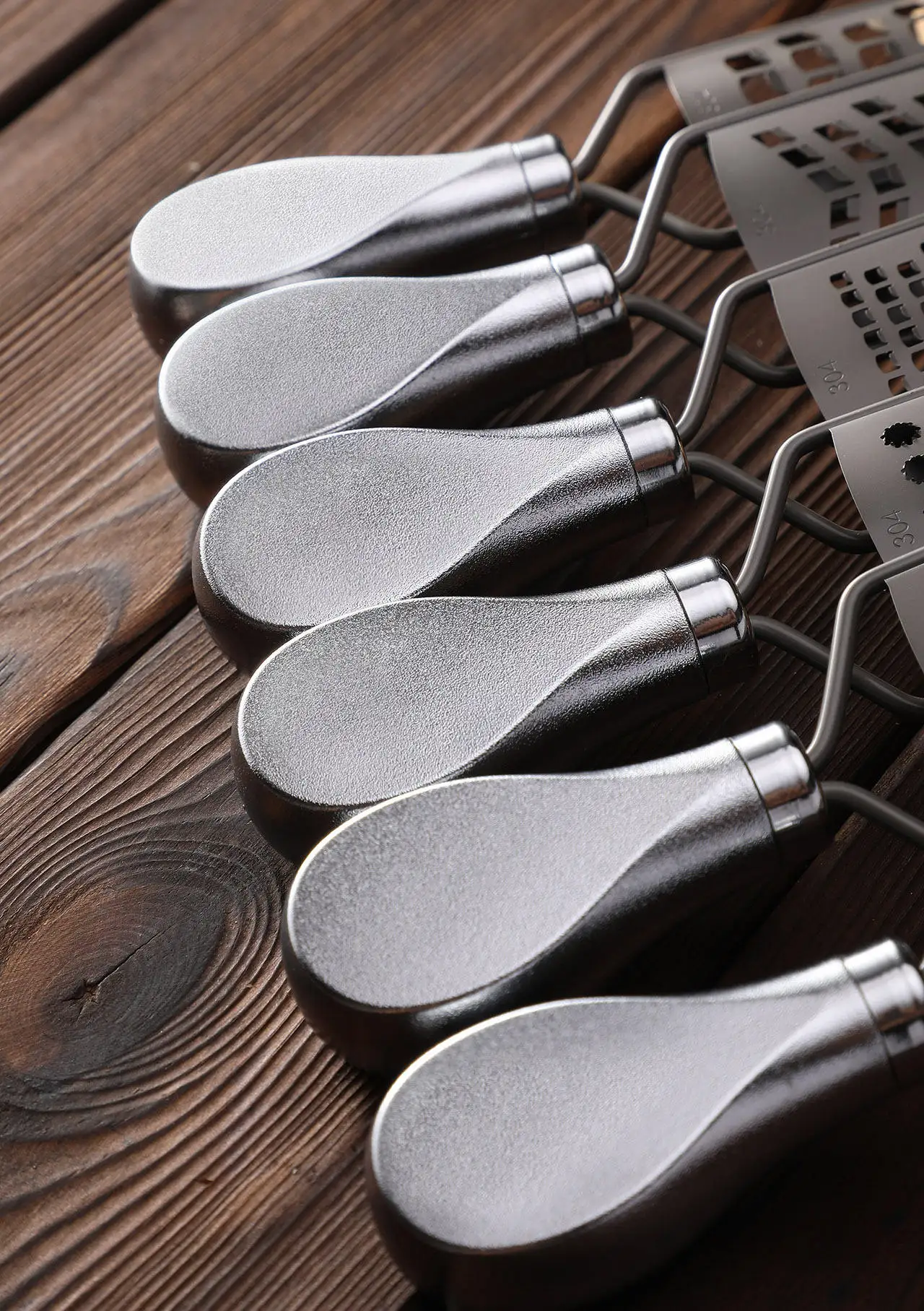 Yangjiang factory new product common kitchen tools stainless steel food grater silver handle zester and cheese grater