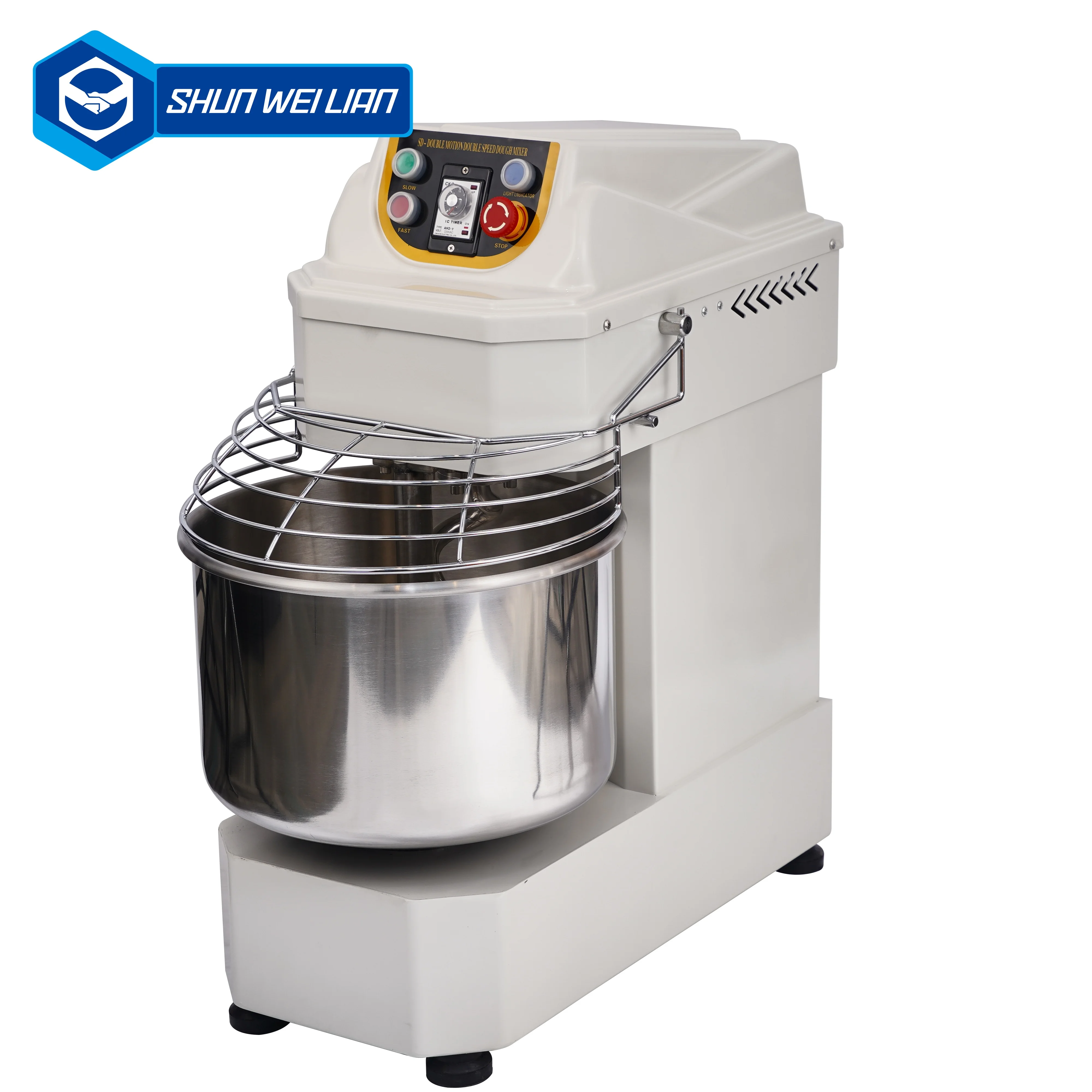 Low Price Wholesale Food Mixer Bread Dough Mixing Machine Multifunctional Dough Mixer Electric Motor Provided 20 Oven Restaurant