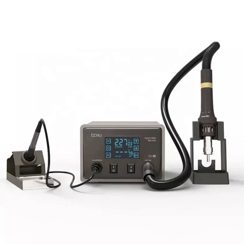 BAKU BA-9852 Digital ESD Hot Air Gun Soldering Station Welding Solder Iron Mobile Phone repair