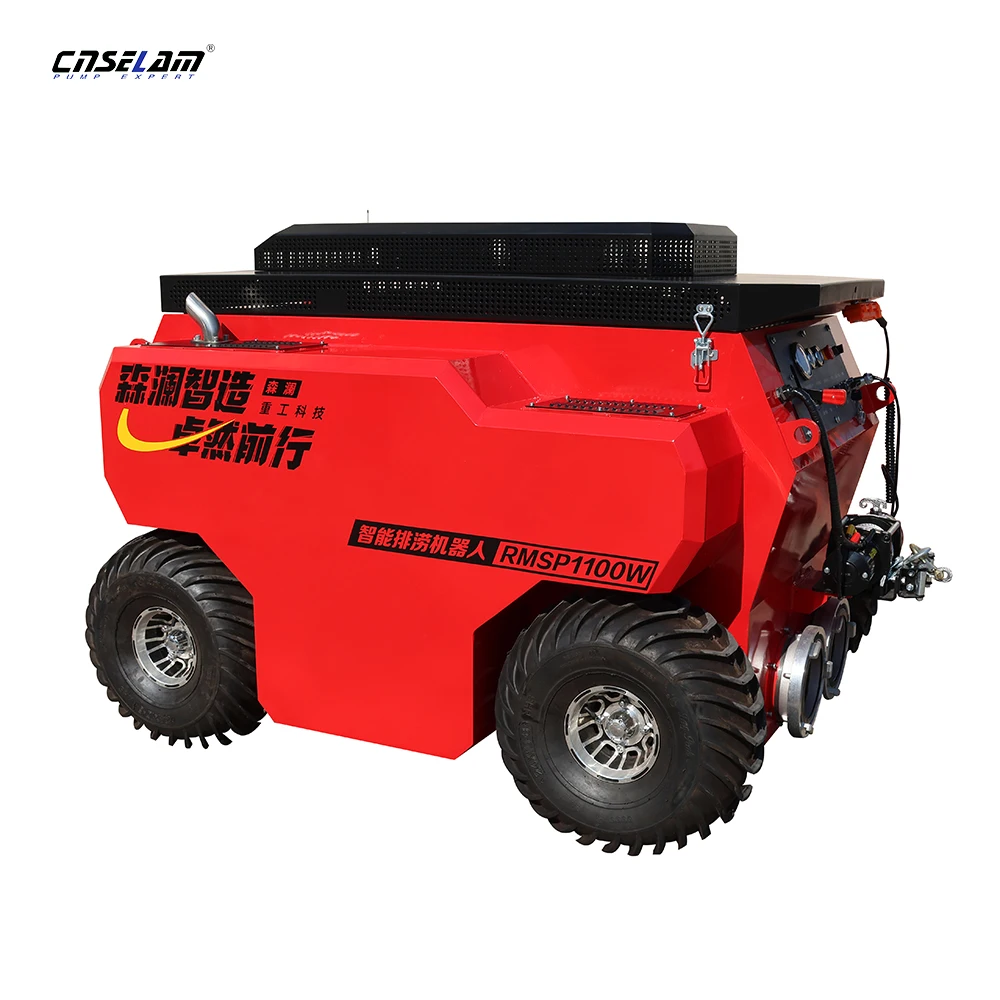 Long distance transmission intelligent amphibious Wheeled drainage equipment WiFi direct connection