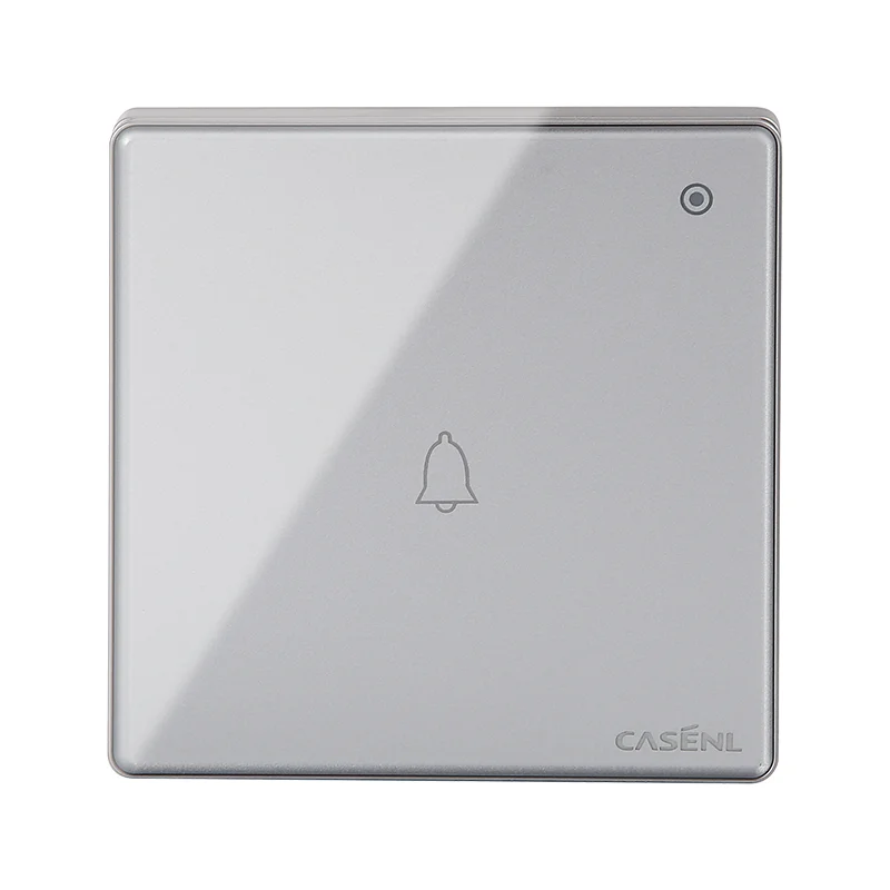 crystal acrylic material New electric home energy saving switching power supply touch pressure wall switch Doorbell switch