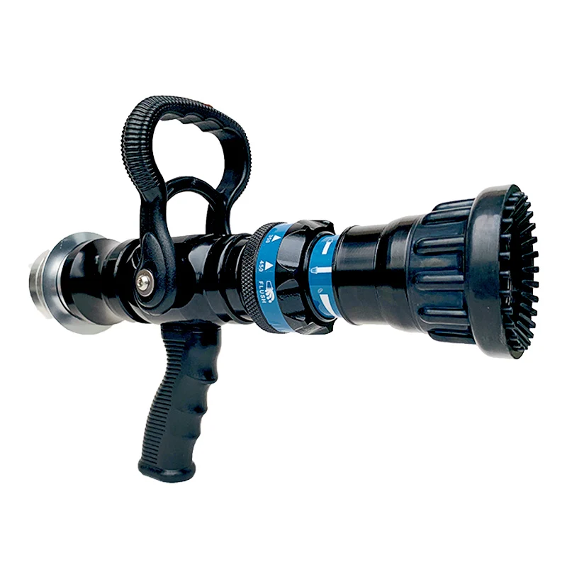 En15182 Din14367 Standard 2.5 Inch 2.3 Kg Pistol Grip Jet Spray Fire Hose Nozzle With Storz/nh/bic/jic Coupling
