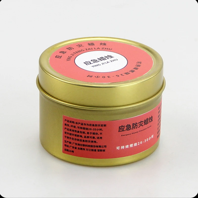 Manufacturers wholesale lighting standby Emergency Disaster Prevention Candles paraffin vegetable wax candles