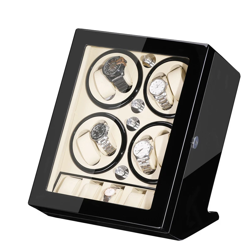 Watch Winder for 8 Automatic Watches with 5 Display Storage Spaces for All Size Watches