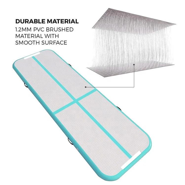 DWF Inflatable Gym Mat Air Track Airtrack Taishan Gymnastics Inflatable Sports GYM Equipment