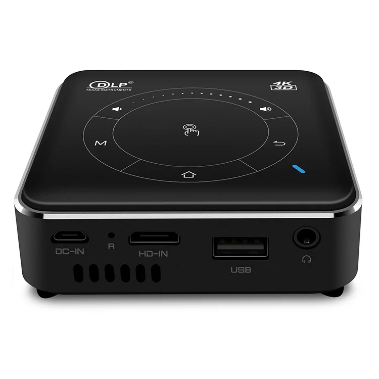 Hot sale mini video android 3D portable pocket full hd led movie wireless digital screen small dlp projectors