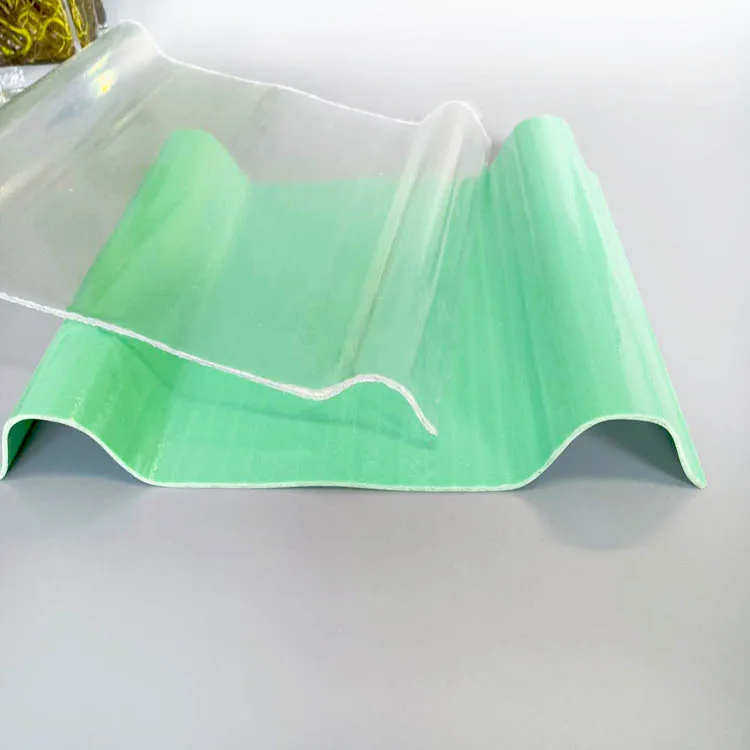 UV-resistant high impact glass fiber reinforced polyester light plate used in