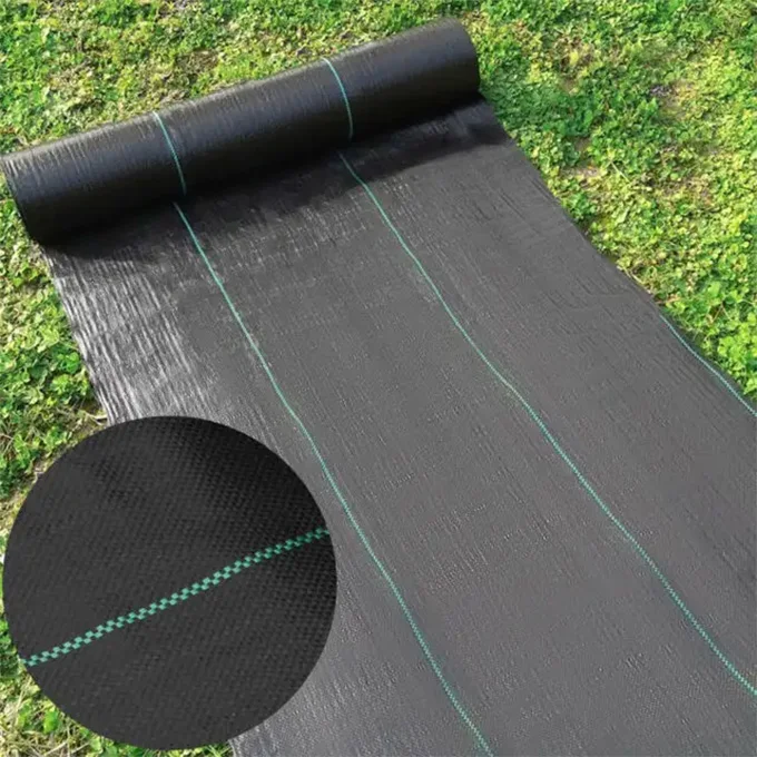 Planting Weed Control Mat Landscape Fabric Weed Mats Woven Barrier Plastic Weed Block Gardening Ground Cover