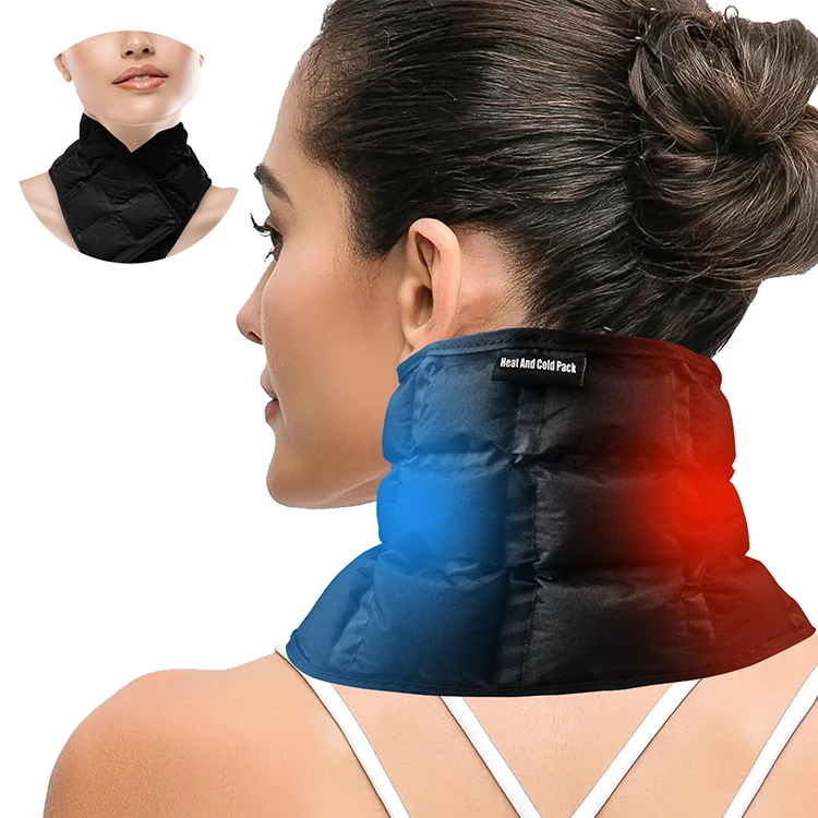 World-bio New Arrival Customize Microwavable SAP Material Therapy Heat Pack for Neck Shoulder Pain Relief Heating Pad