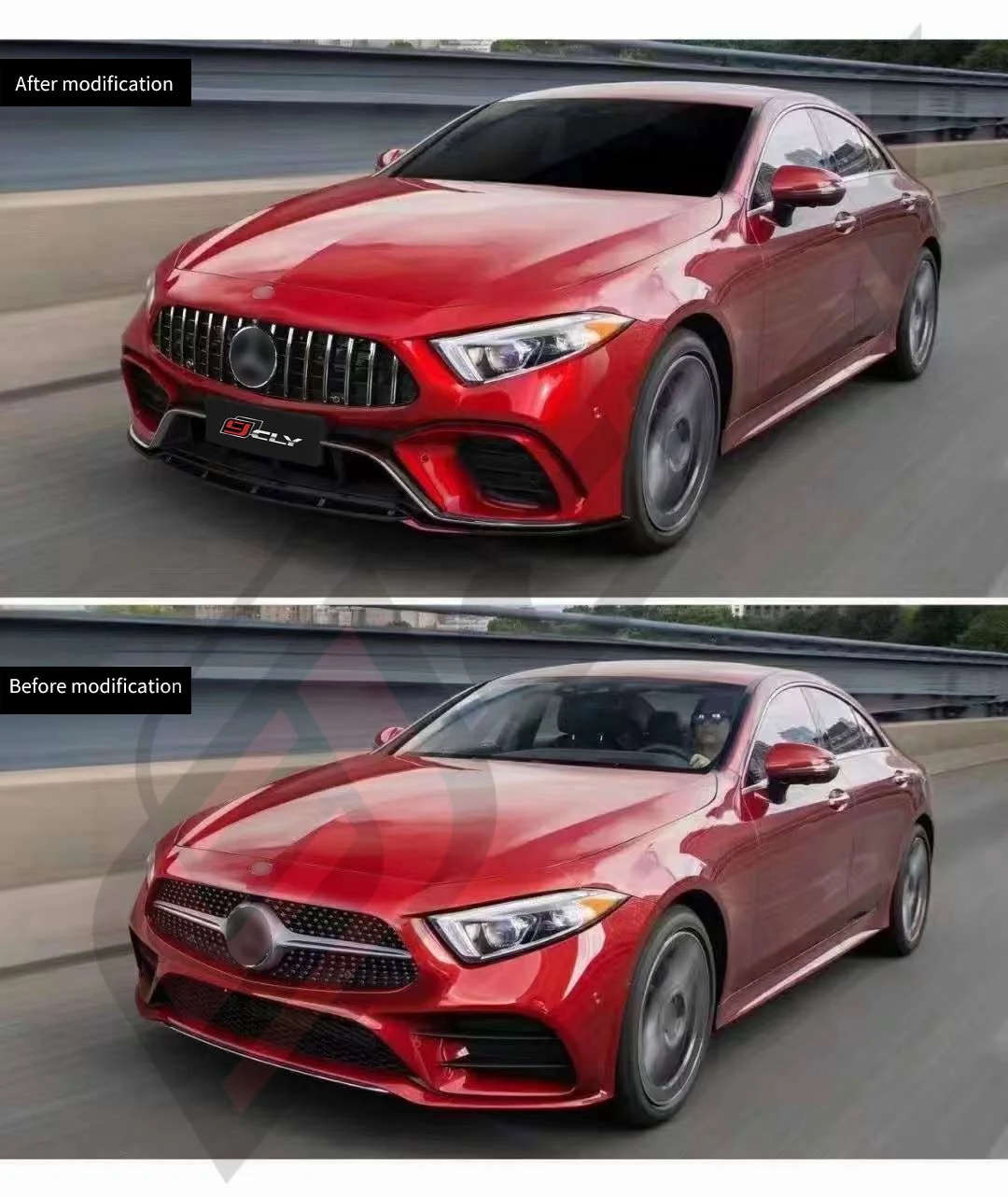 Новое поступление спереди и сзади автомобиля бампер для Mercedes CLS 19-21 W257 C257 обновления AMG-GT63S обвесы губ Диффузор с тонкими