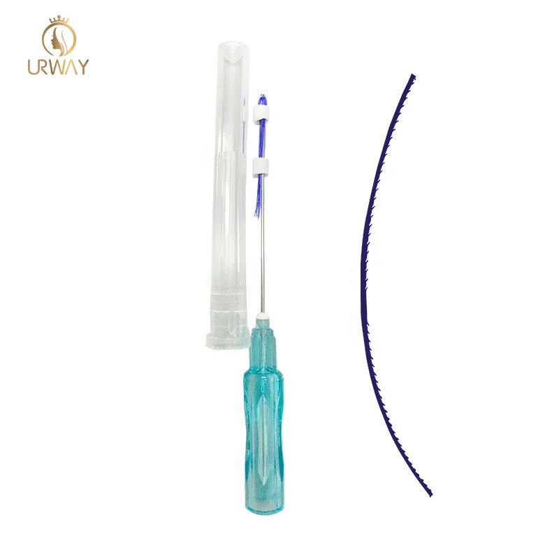 Silhouette thread lift 19g 50mm nose lift thread apto pdo face lift thread