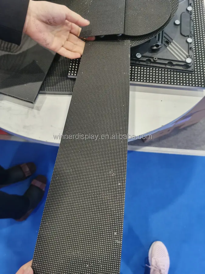 Customized creative spherical shape Indoor round led display module P2 P2.5 P3 P4 circular LED screen  round led display panel