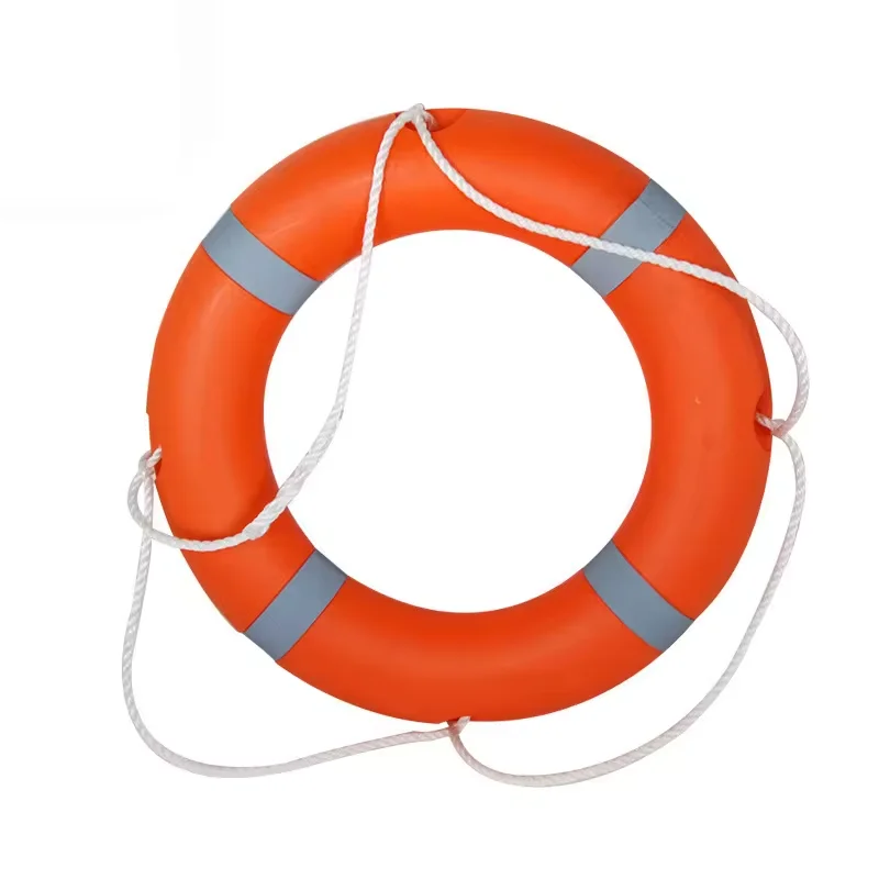 Lifeguard Rescue Can Floating Buoy Tube Orange Color Safety Survival Marine ccs Solas Approved Lifebuoy