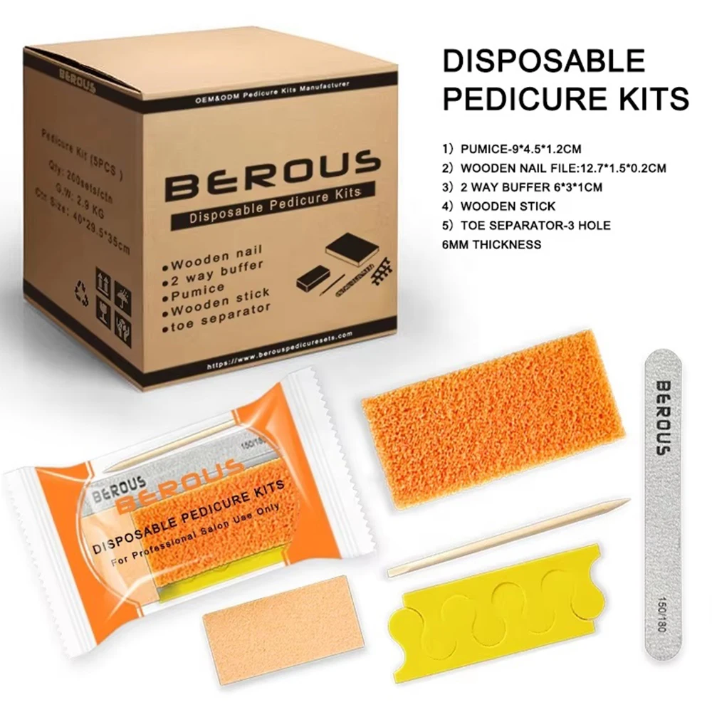 Factory wholesale  professional  Pedicure Set For Manicure at nail salon OEM manicure kit