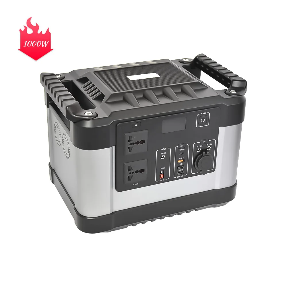 Многофункциональное бытовое зарядное устройство NMC, зарядное устройство AC DC USB 1000 Вт, портативная электростанция для улицы