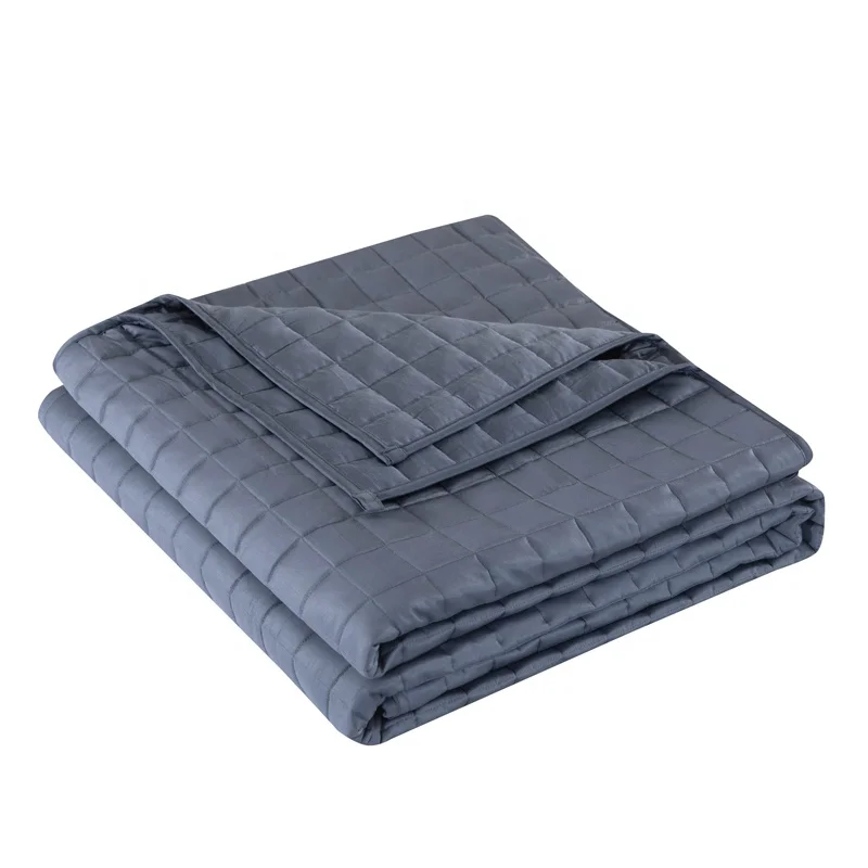 Drop Shipping 15Lbs 20Lbs 25Lbs 150X200 Anxiety Sensory Bamboo Cooling Weighted Blankets