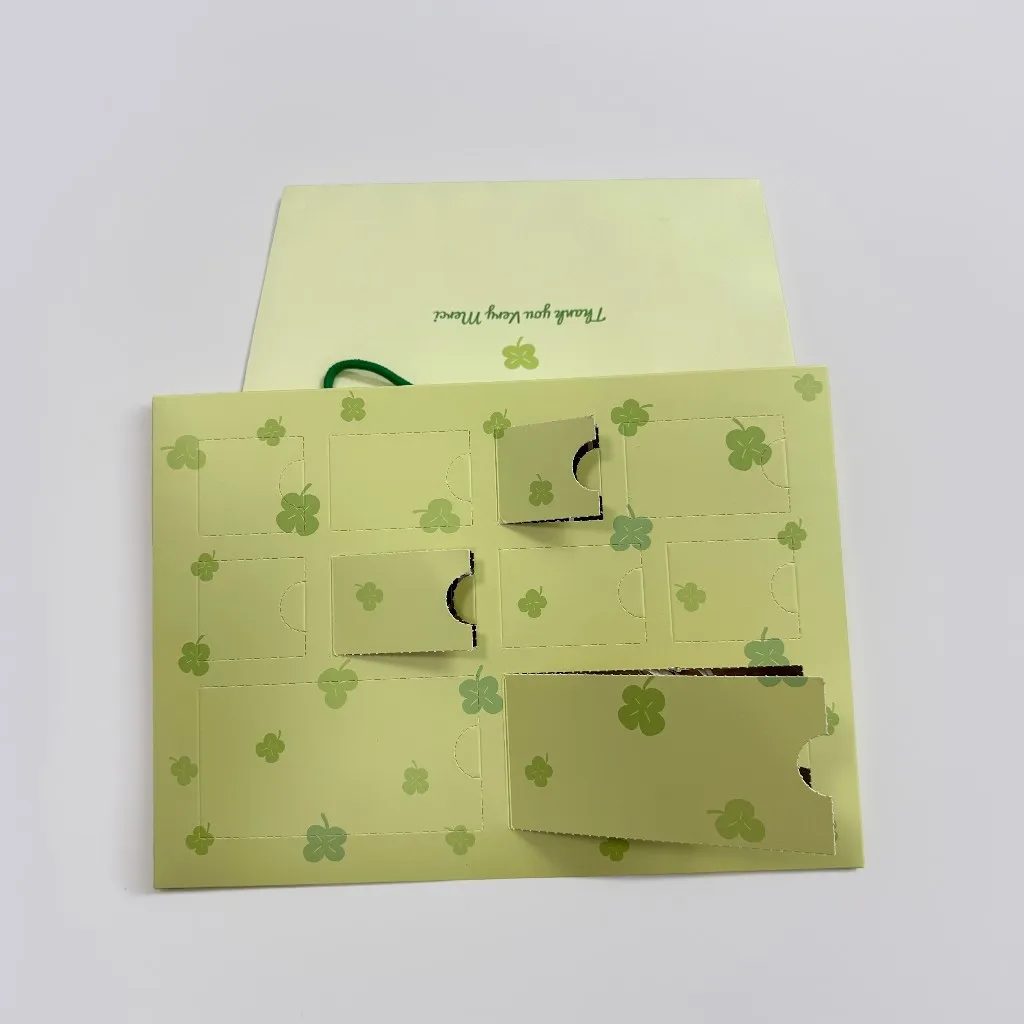 Индивидуальная печать Адвент календарь 10/24/30 день обратного отсчета Подарочная коробка для женщин сюрпризы на рождения