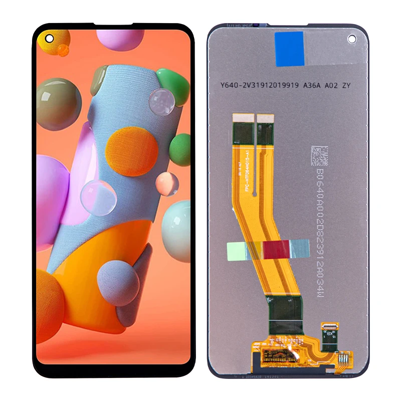 Оригинальный Мобильный телефон LCD для Samsung A11 сенсорный