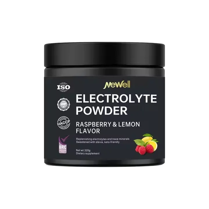 Keto Electrolyte Powder Hydration Enhanced 1000mg Potassium Raspberry Lemon Flavor Supplement Drink Mix Adults Pregnant Women
