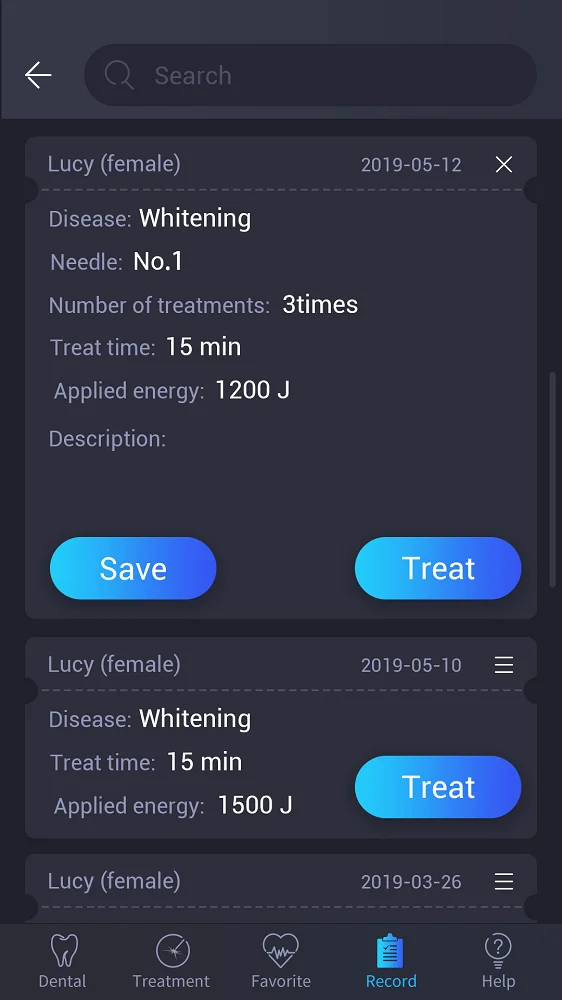 Diode laser dental device with tri-wavelength for dental ulcer PMTC Oral beautification