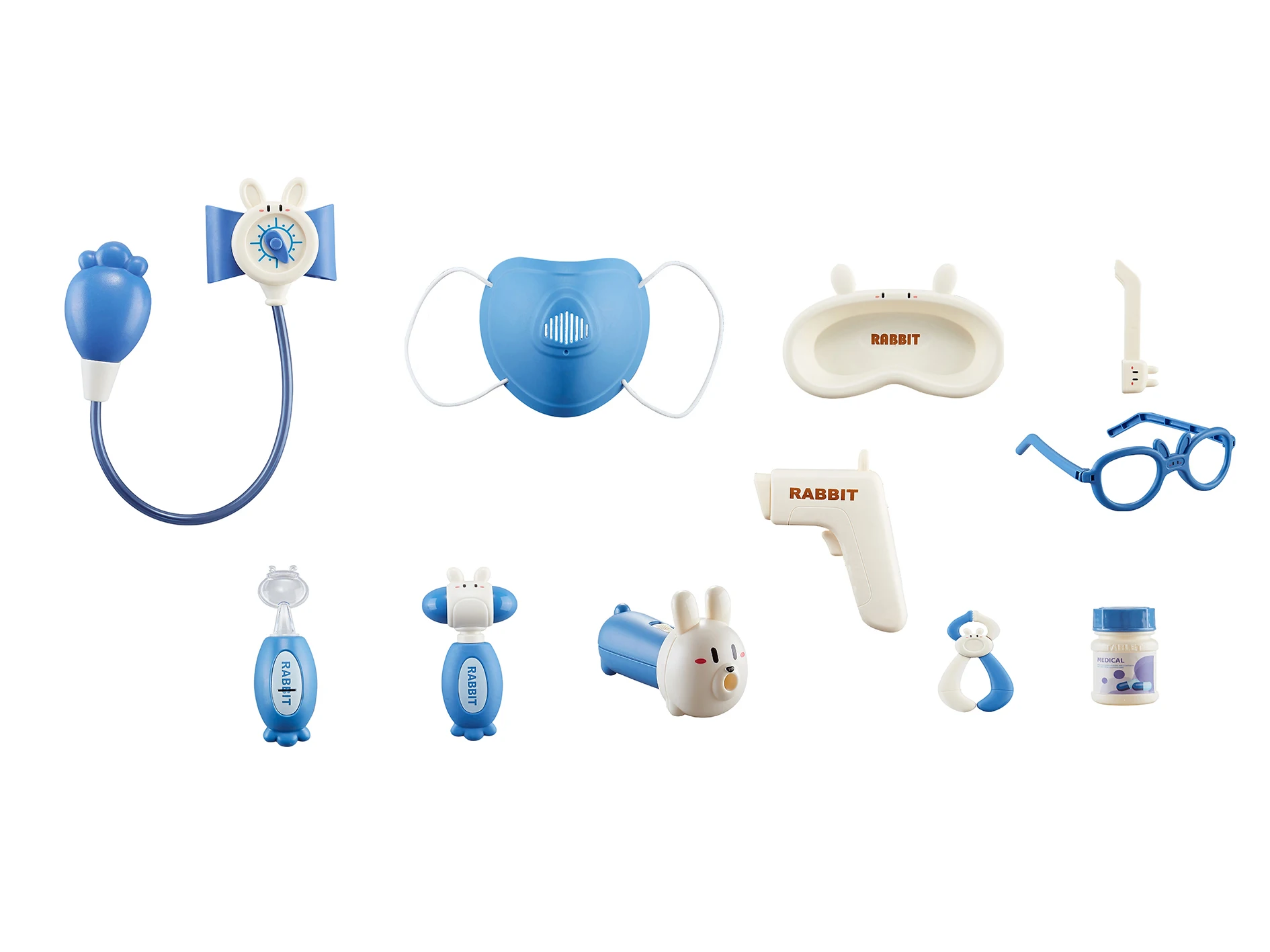 Baby Educational Medical Nurse Toys Doctor Kit Set Toy Soft Stuffed Plush for Kids Pretend Play Custom Red White OEM Item Time