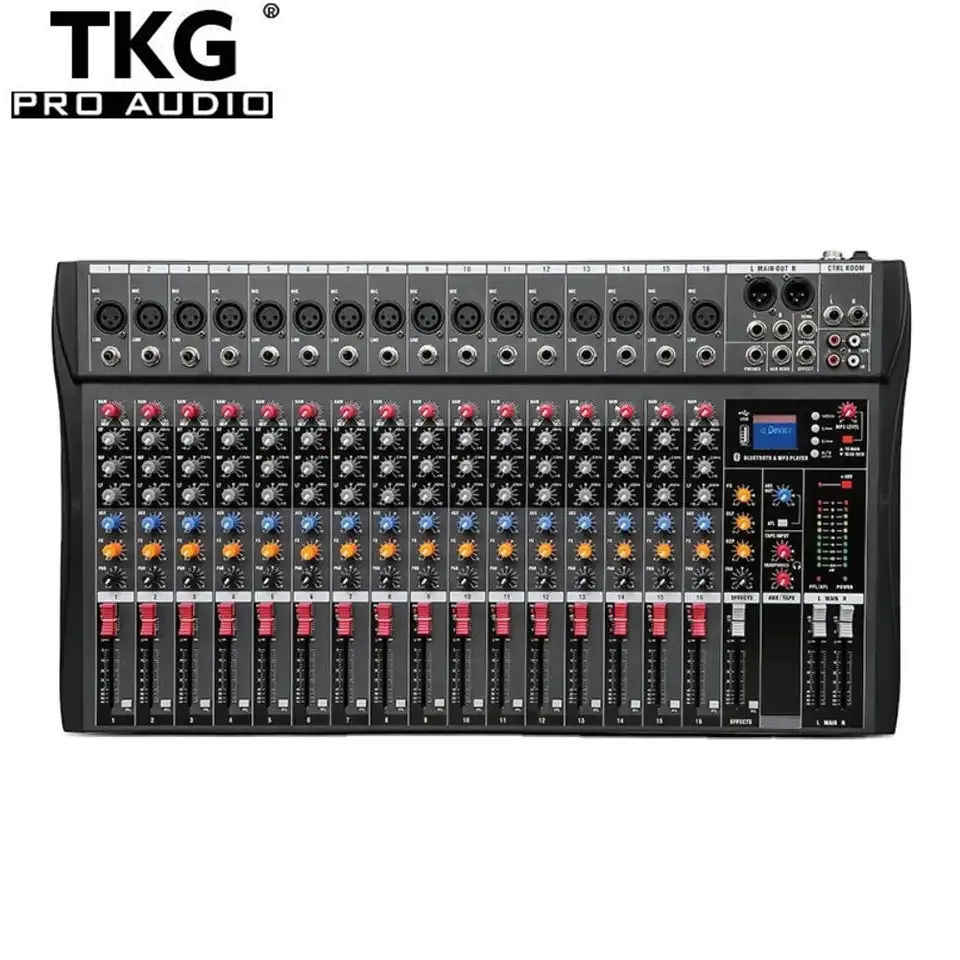 TKG CT-160S 48 В Phantom Power 16 каналов звуковой микшер для продажи аудио профессиональный консоль